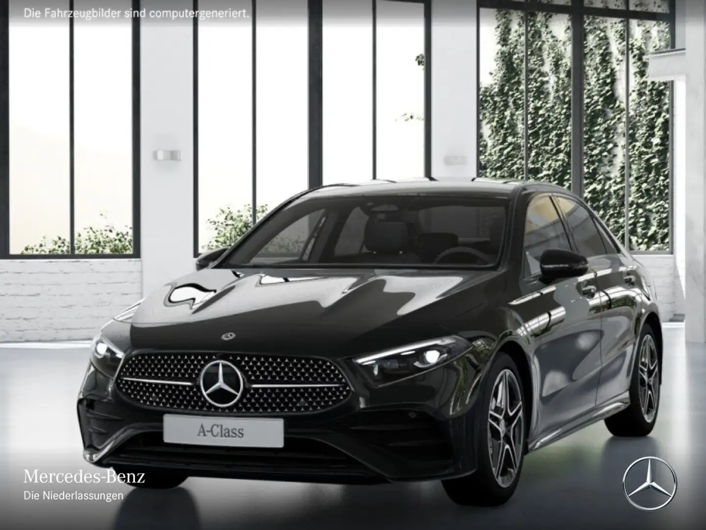 Mercedes-Benz A 180 Lim AMG+NIGHT+MULTIBEAM+KAMERA+TOTW+KEYLESS Schwarz - 2