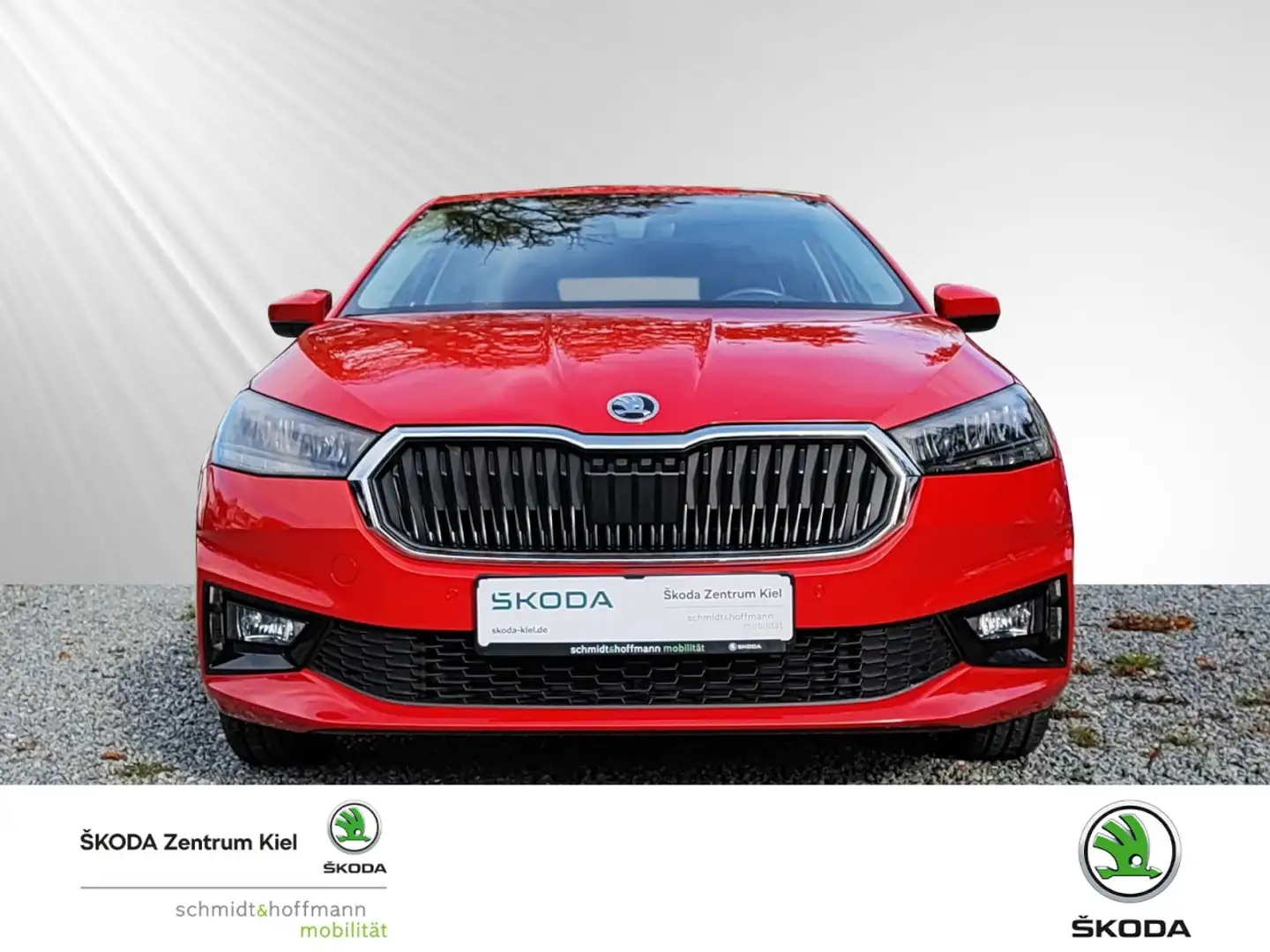 Skoda Fabia 1.0 TSI Ambition OPF (EURO 6d) Klima Einparkhilfe Rot - 2
