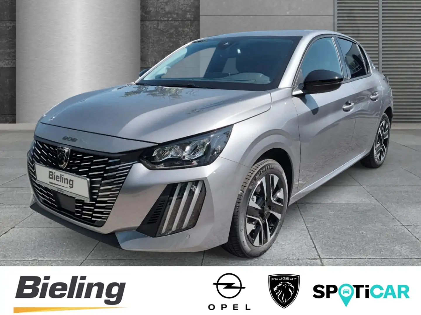 Peugeot 208 ALLURE Elektro Sitzheizung Grijs - 1