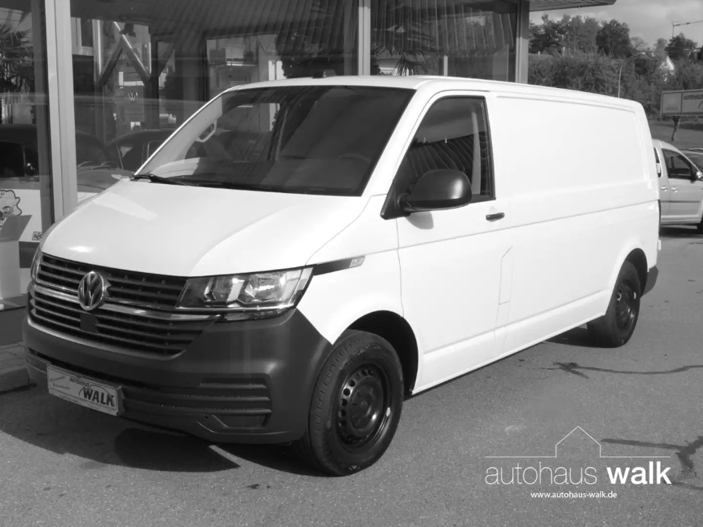 Volkswagen T6.1 Transporter Kasten lang 2.0 TDI Klima Regale RFK GRA NAVI via Blanc - 2