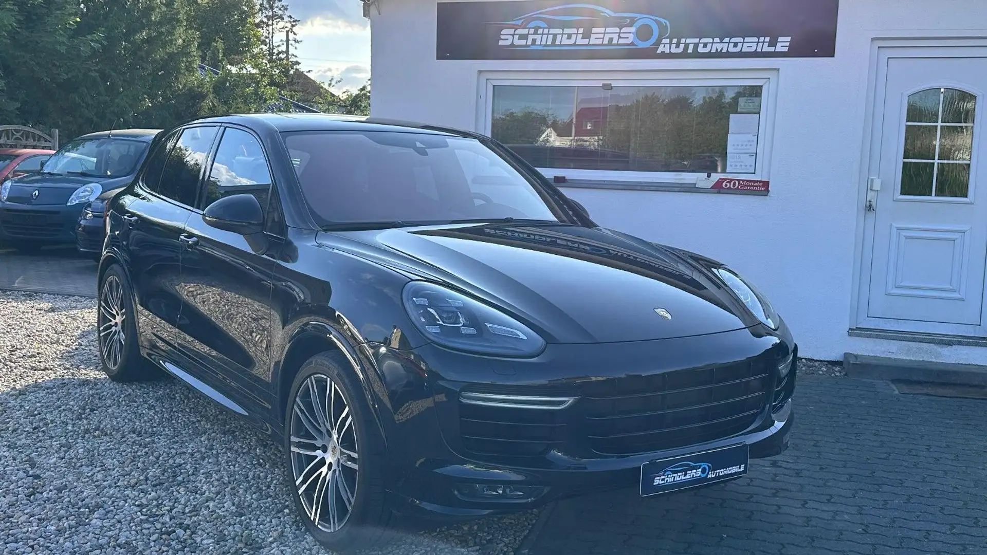 Porsche Cayenne Turbo Panoramad. AHk Standheizung Insp. Schwarz - 1