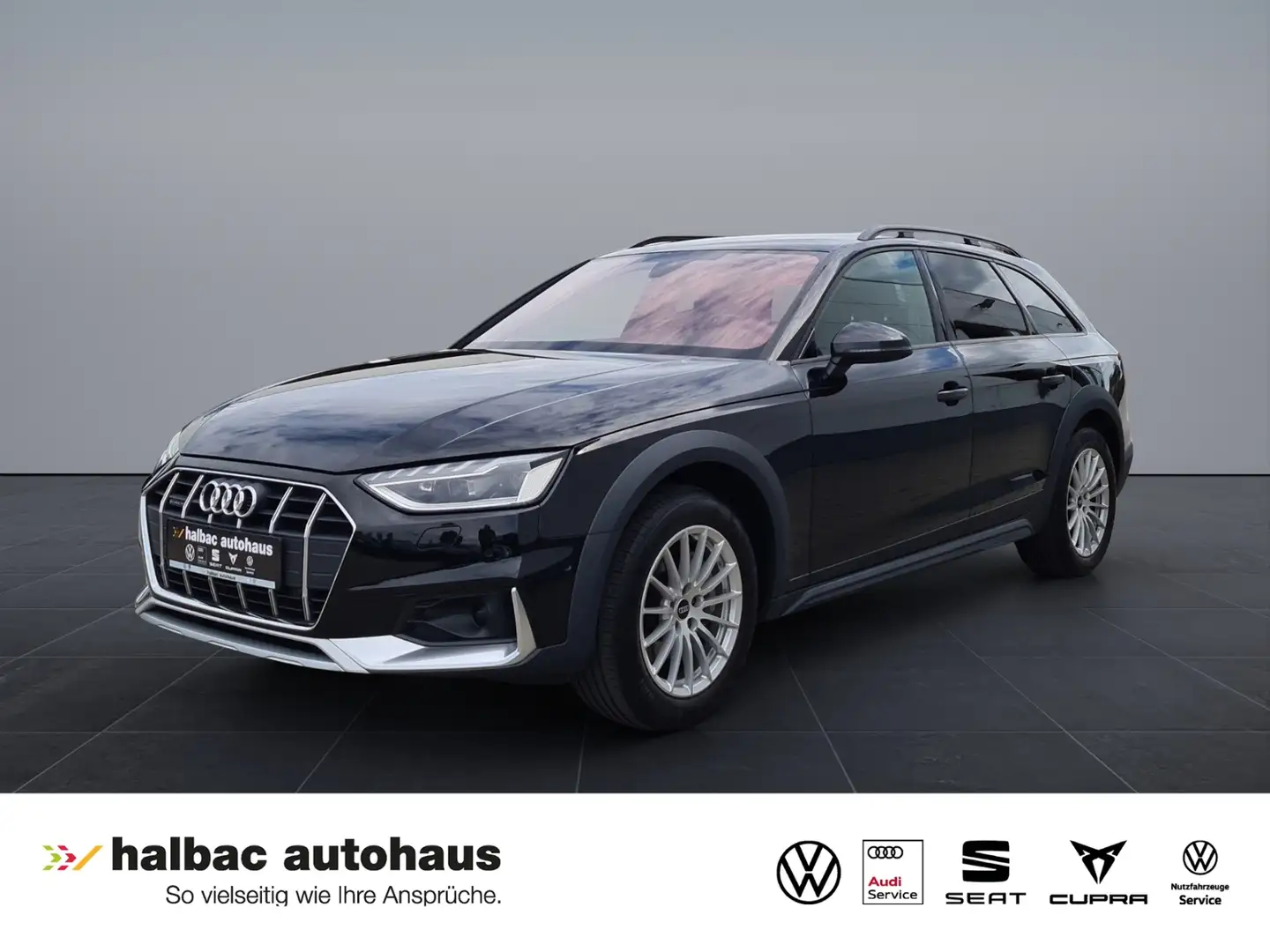 Audi A4 40 allroad 2.0 TDI S tronic quat. +AHK+NAVI+MATRI Schwarz - 1