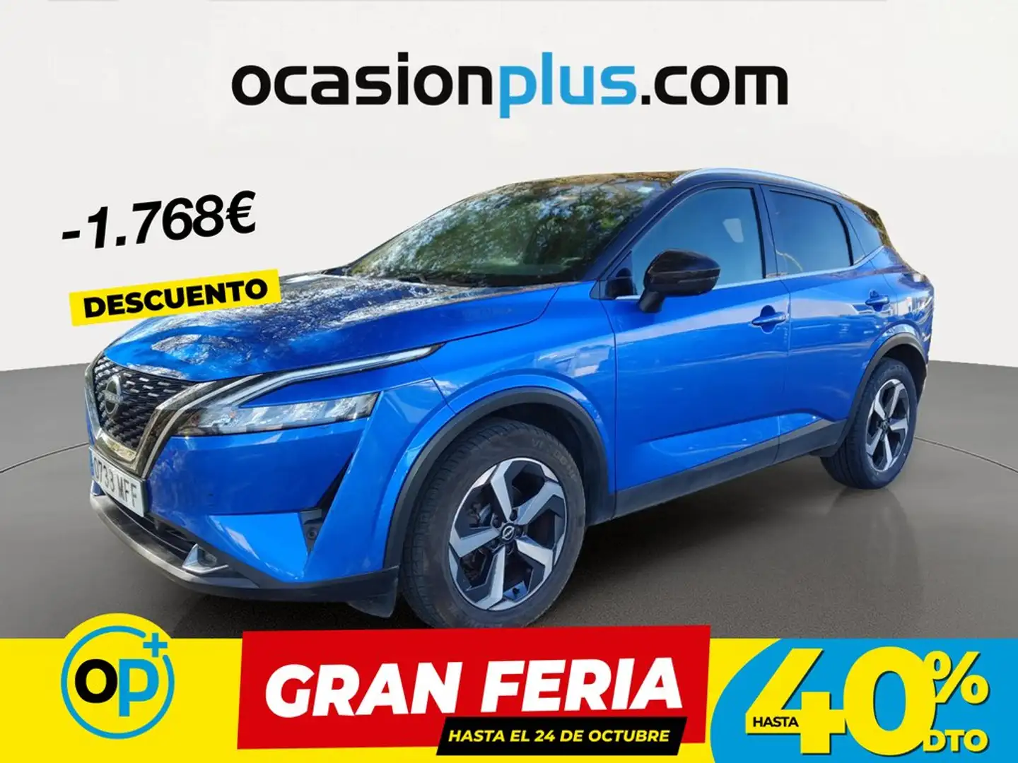Nissan Qashqai 1.3 DIG-T mHEV 12V N-Connecta 4x2 103kW Azul - 1