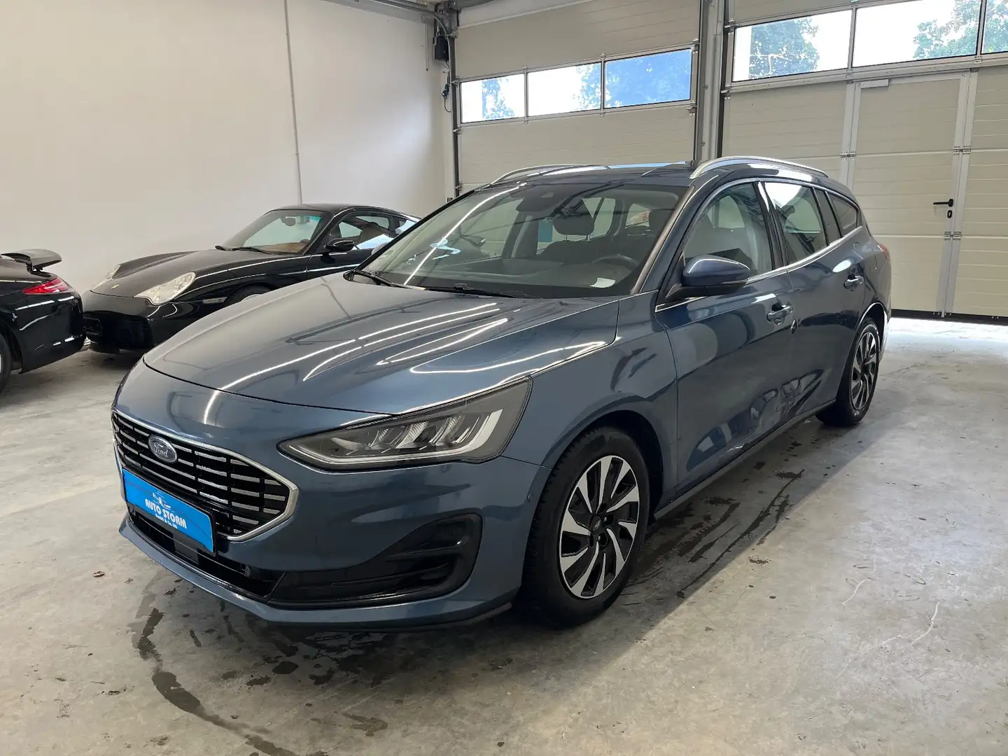 Ford Focus Turnier 1.5 EcoBlue Titanium*LED*MATRIX*R-KAM*Spur Blau - 1
