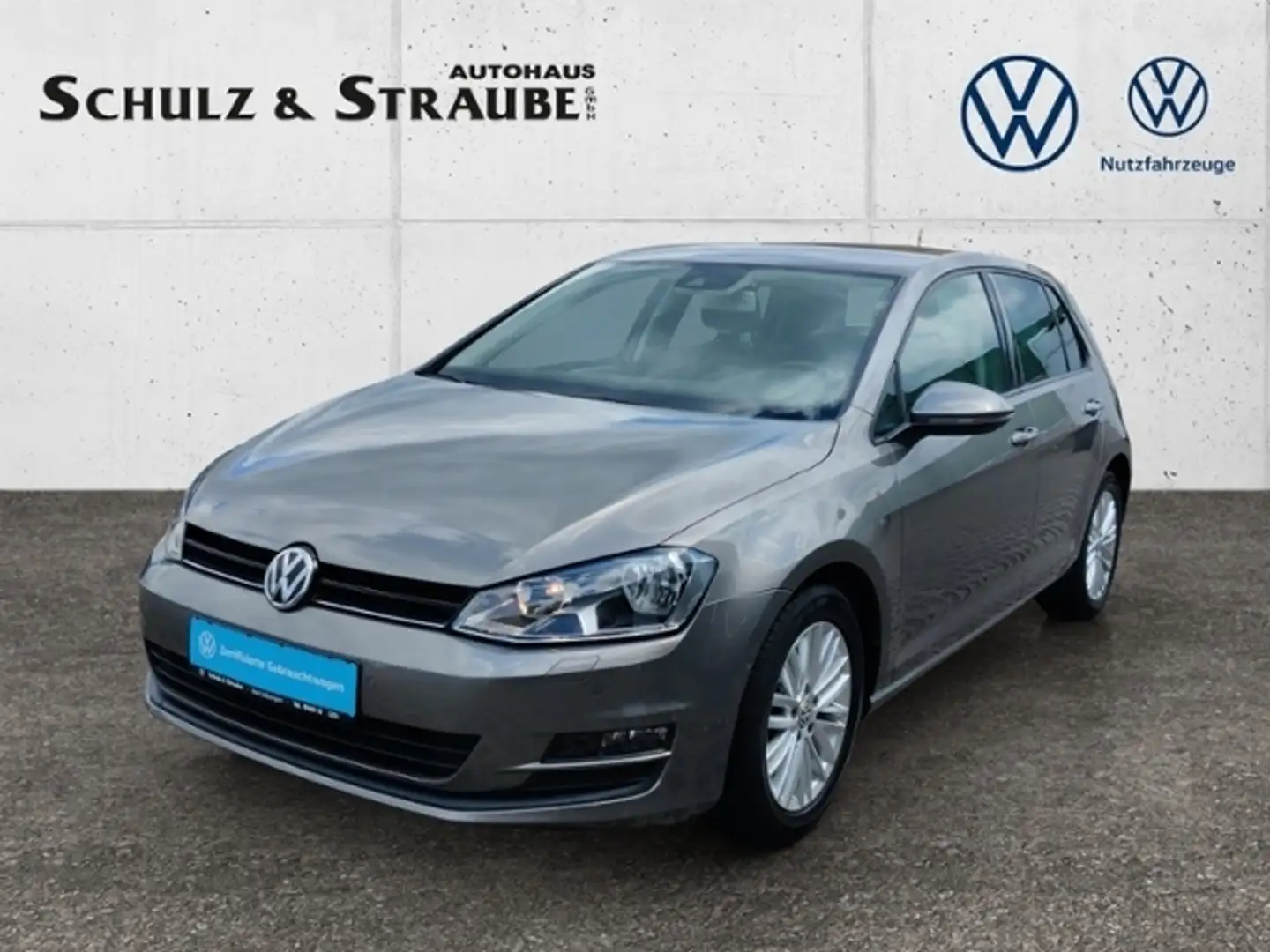 Volkswagen Golf VII 1.4 TSI Cup  Light Assist Park Assist NAVI DC Gris - 1