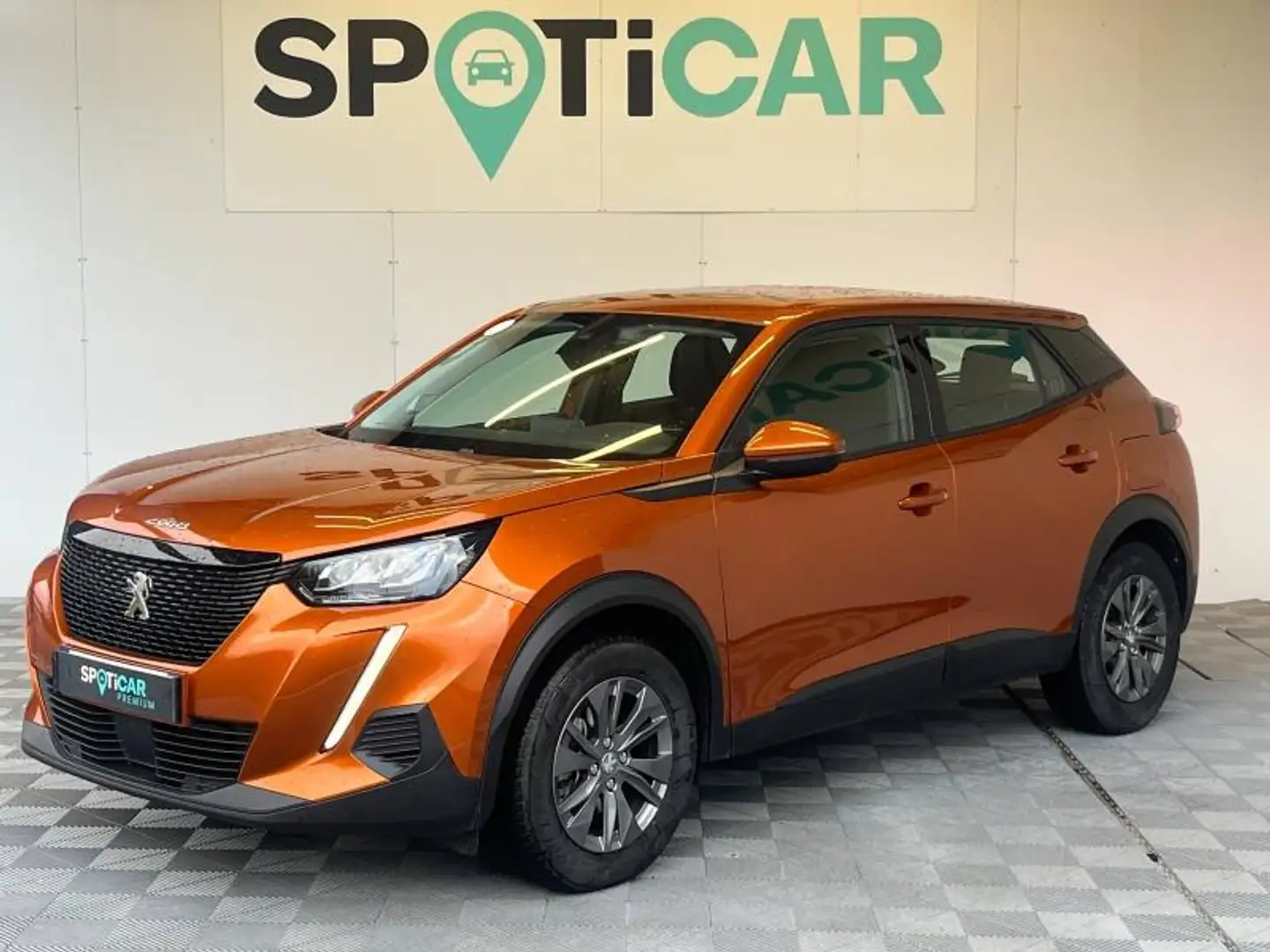 Peugeot 2008 1.2 PureTech 130ch S\u0026S Active EAT8 7cv Orange - 1