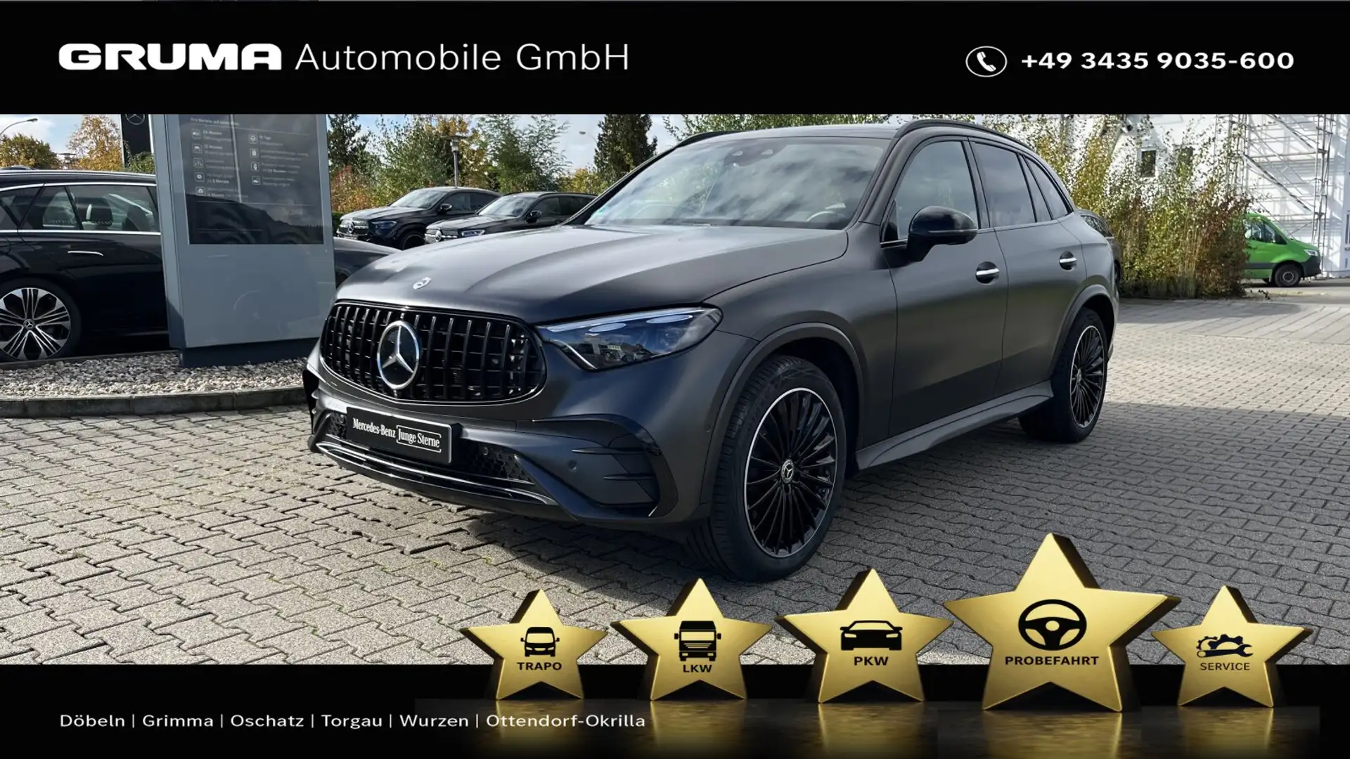 Mercedes-Benz GLC 450 GLC 450 d 4M Edition-AMG+Night+AHK+Burm+Distroni Gris - 1
