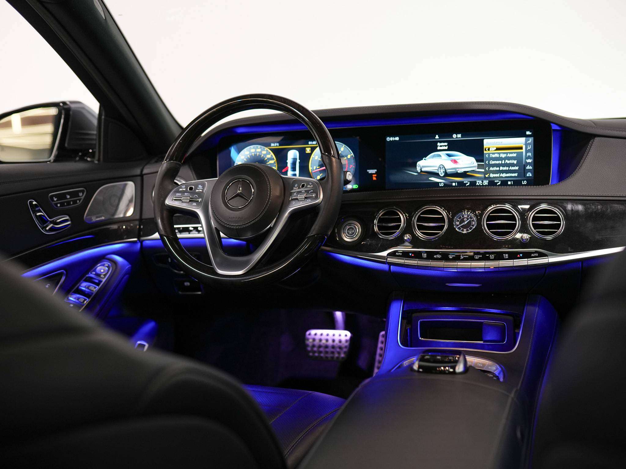 used 2019 Mercedes-Benz S-Class car, priced at $47,900