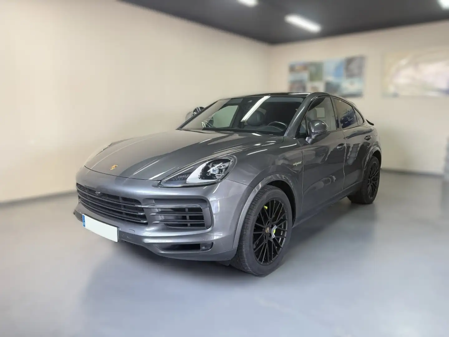 Porsche Cayenne E-Hybrid Platinum Edition Aut. Gris - 1