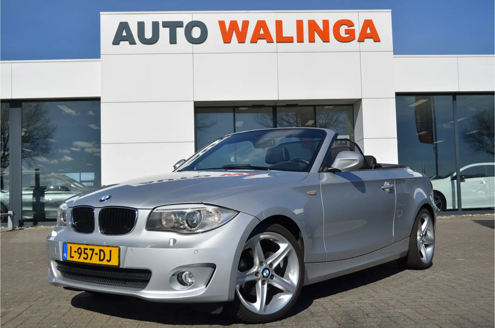 BMW 118 1-serie Cabrio 118i High Executive Xenon | Leer | Grey - 1