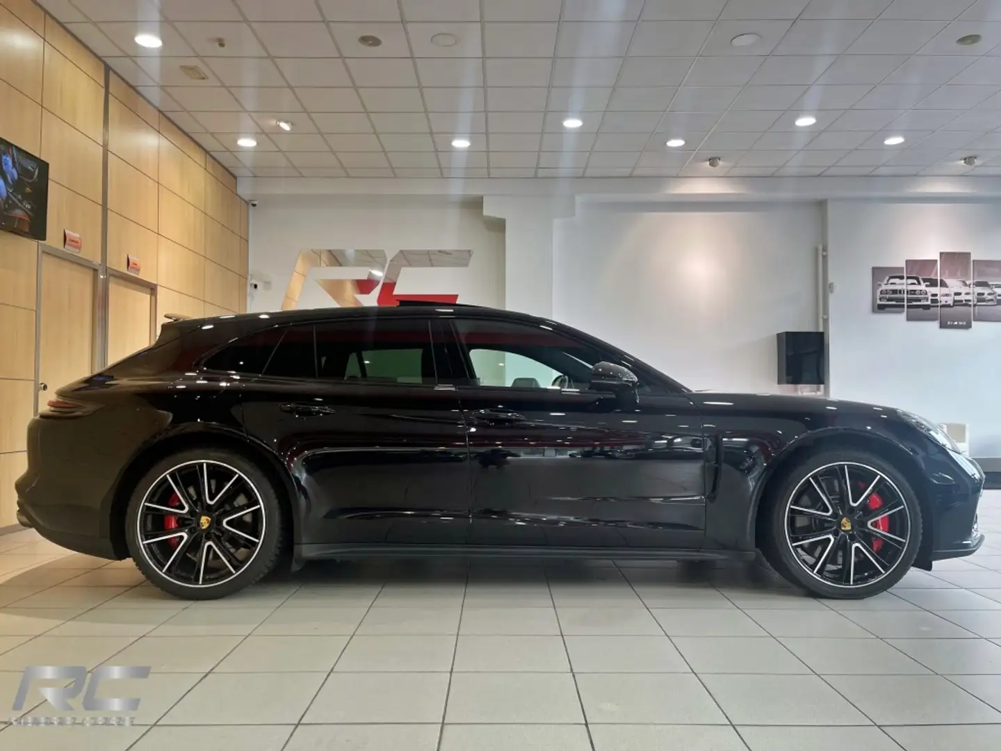 Porsche Panamera Turbo Sport Turismo Noir - 2