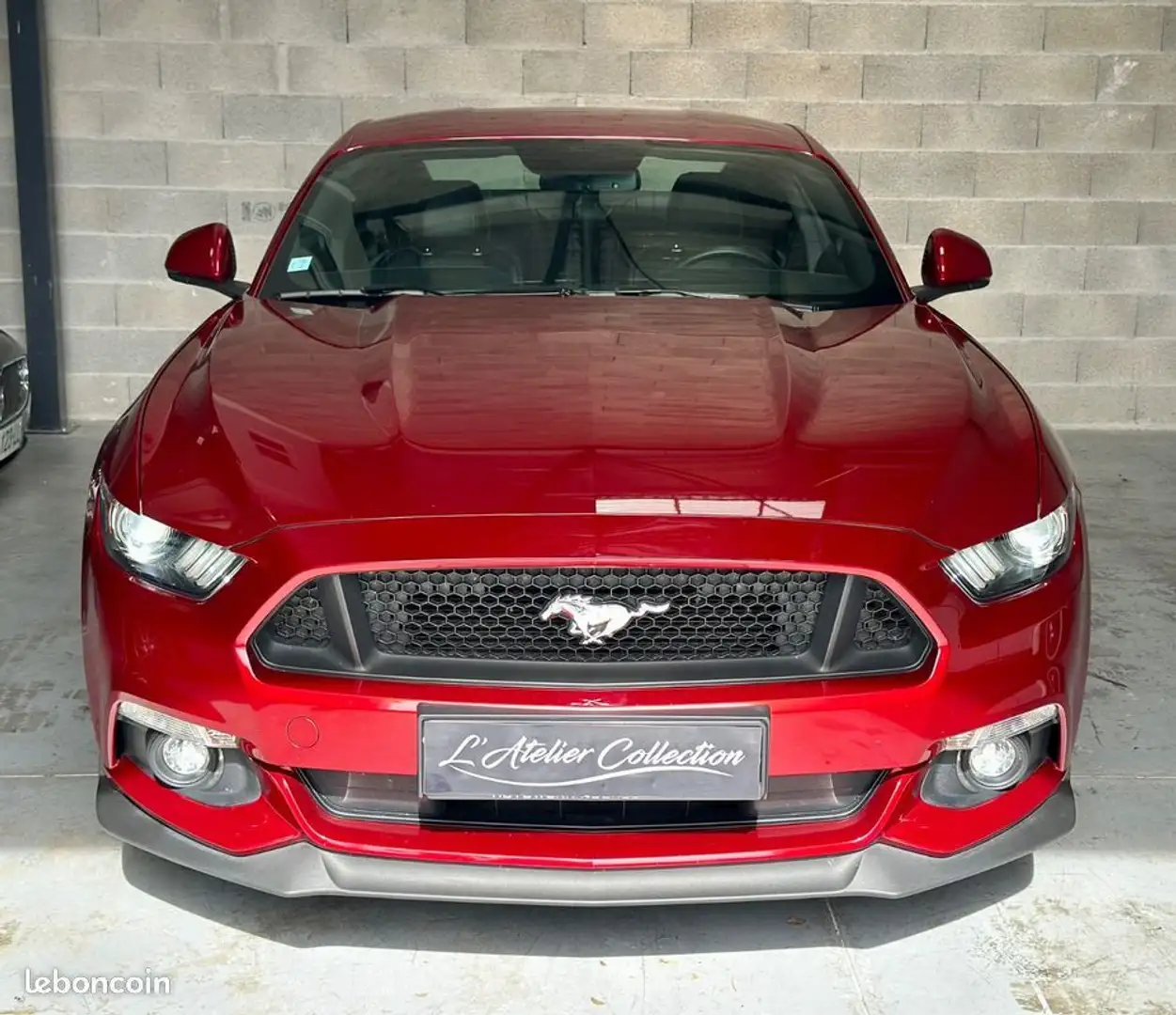 Ford Mustang GT 5.0 PACK PREMIUM CAMERA DE RECUL SIEGES ELECTRIQUES GARANTIE 12 MOIS Rouge - 2