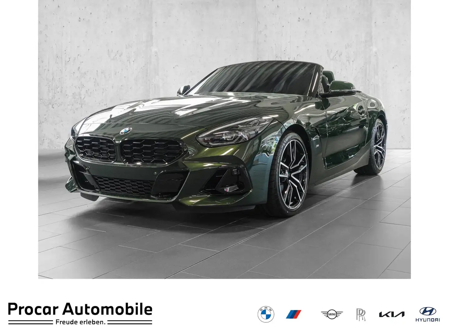 BMW Z4 sDrive30i Innovationspaket ParkingAss. Head-Up LKH Grün - 1