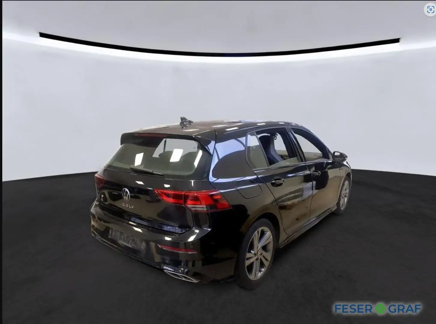 Volkswagen Golf VIII 1.5 TSI R-LINE ACC LED PDC SHZ Schwarz - 2