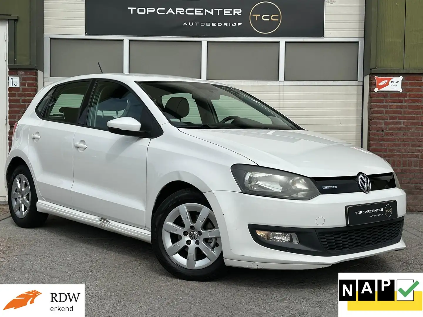 Volkswagen Polo 1.2TDI Comfortline/AIRCO/NAVI/CRUISE/APK/NAP Blanc - 1