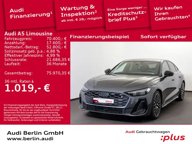 Audi A5 e-hybrid quattro S tronic