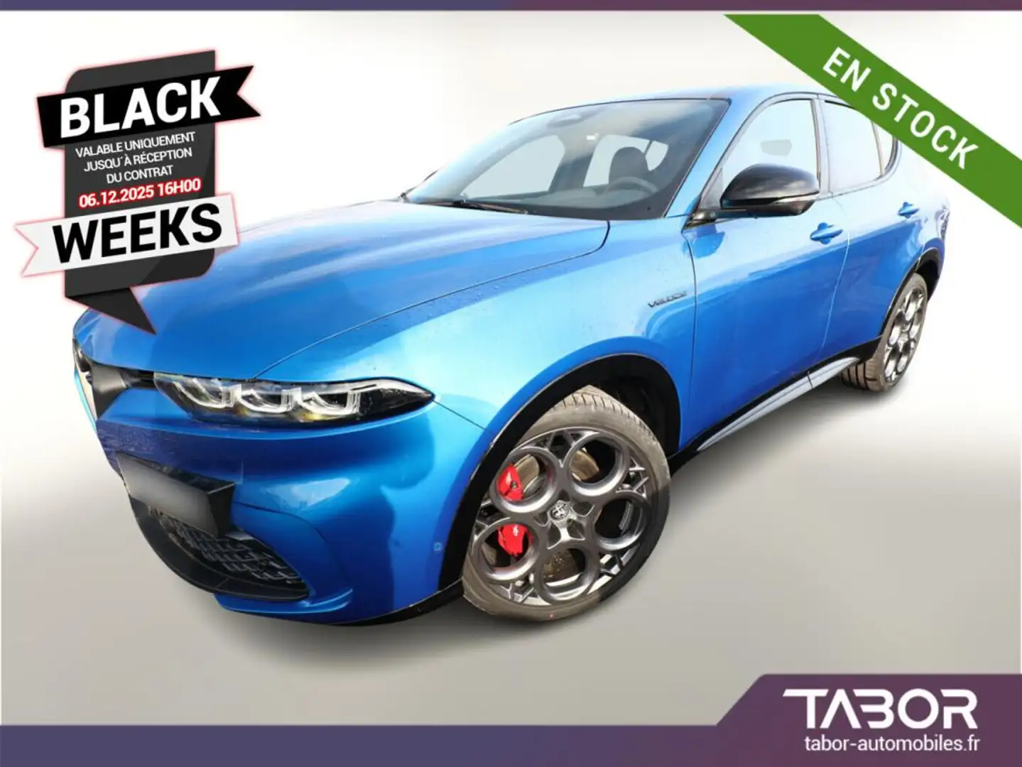 Alfa Romeo Tonale 1.6 D 130 TCT Veloce TechnoP Синій - 1