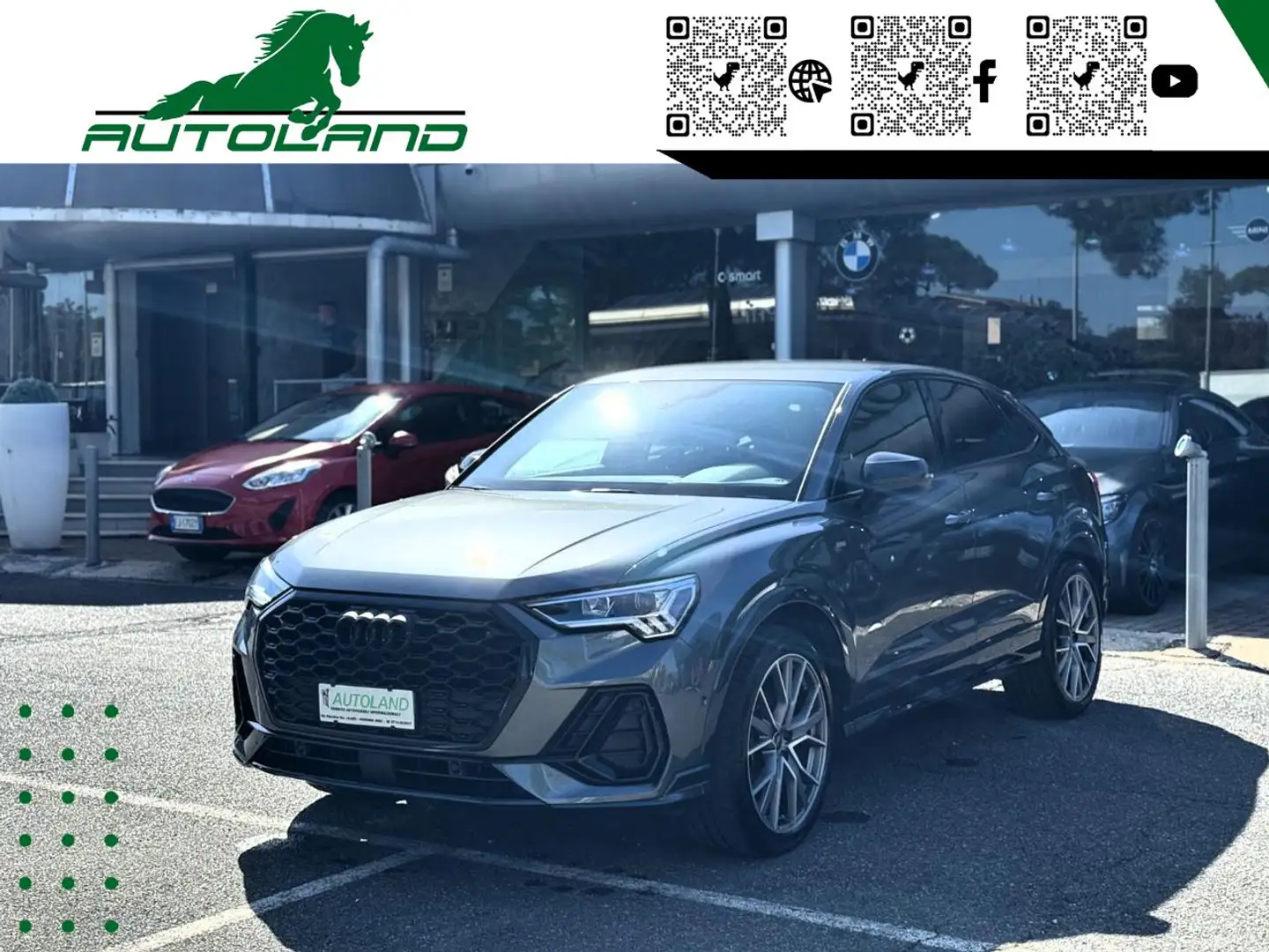Audi Q3 SPB 35 TFSI Identity Black 150CV S line Grigio - 1