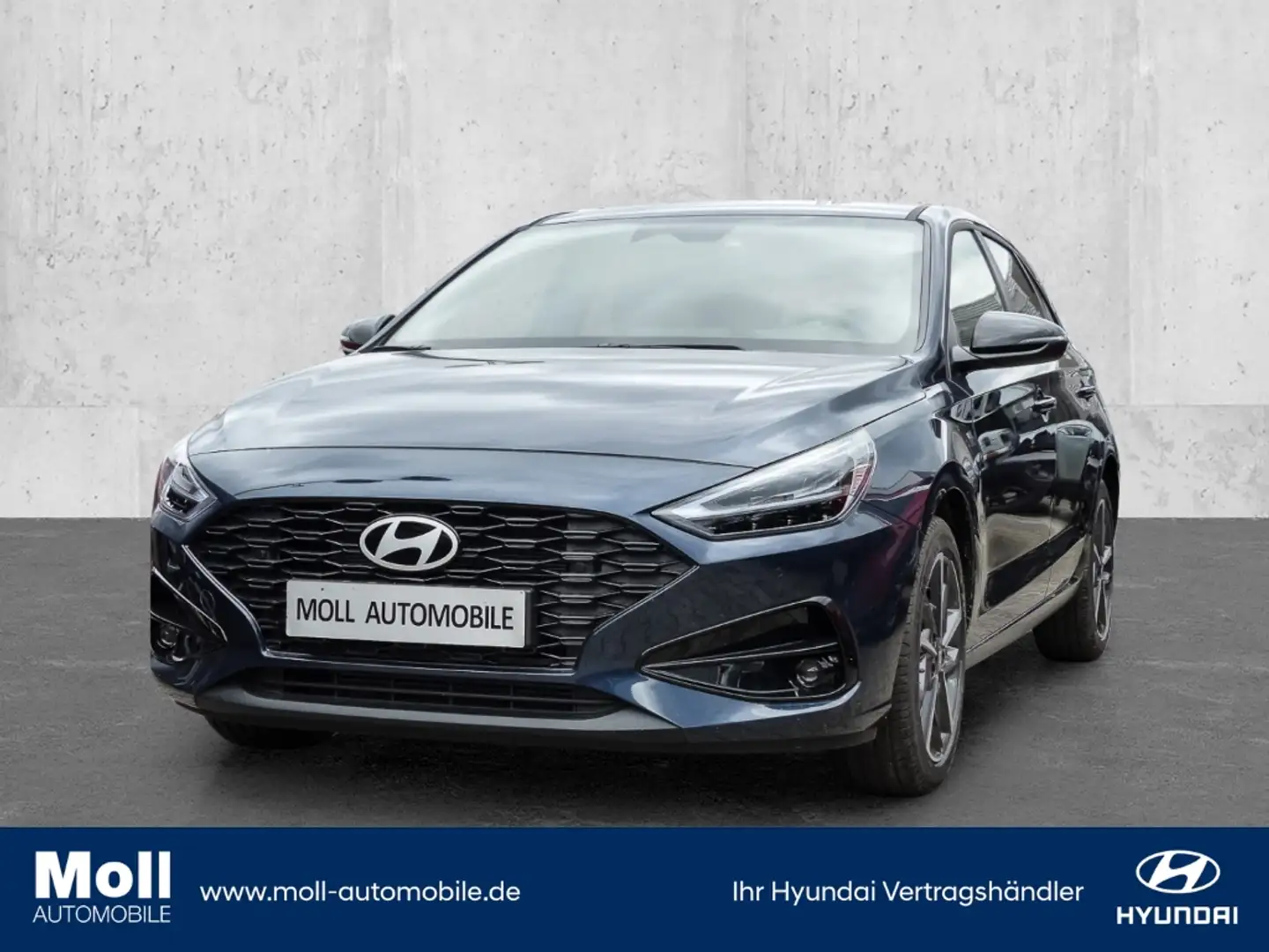 Hyundai i30 Advantage Navi CarPlay Kamera PDC SHZ LHZ Bleu - 1