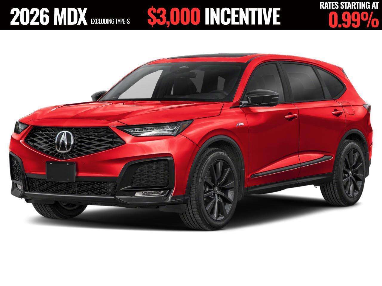 Red 2026 Acura MDX SUV / Crossover All-Wheel Drive Automatic