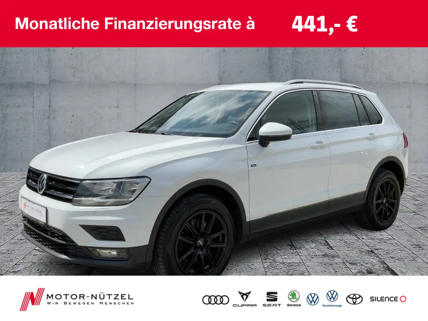Volkswagen Tiguan 2.0 TSI 4M DSG JOIN NAV+ACC+SHZ+2xPDC+17" Blanc - 1