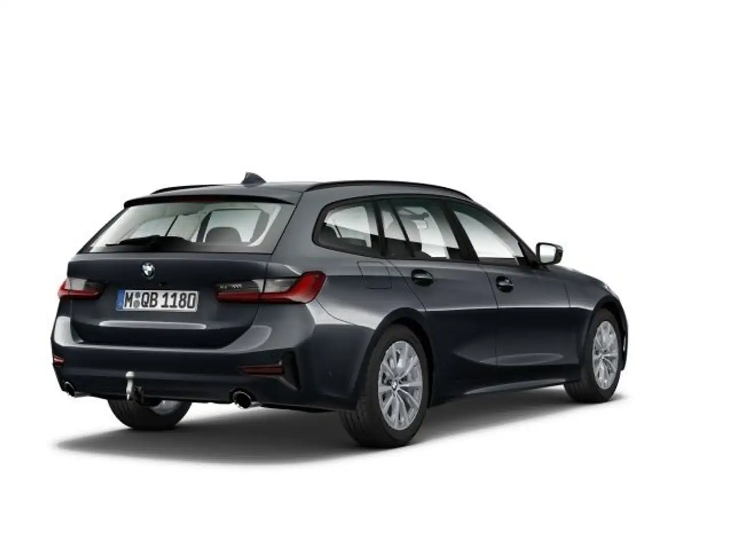 BMW 318 d Touring Advantage Innovationsp. Aut. AHK Grau - 2