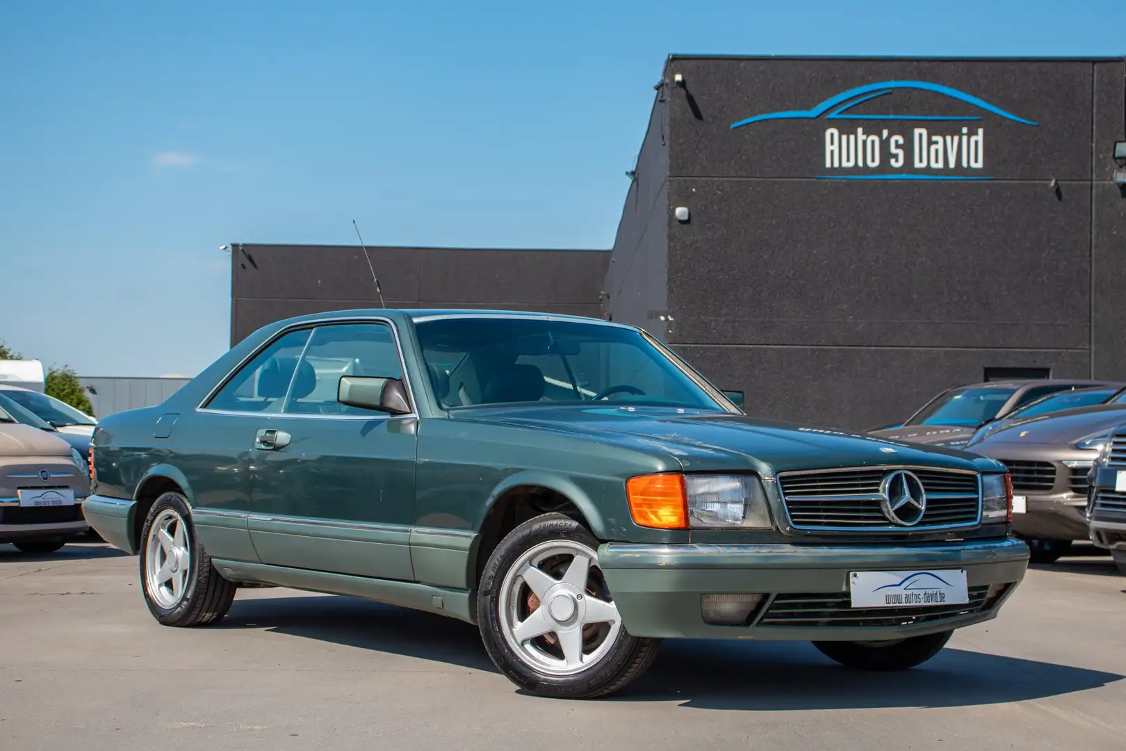 Mercedes-Benz 420 SEC 4.2 V8 16V Aut. / OLDTIMER / LEDER / 16" Zelená - 1