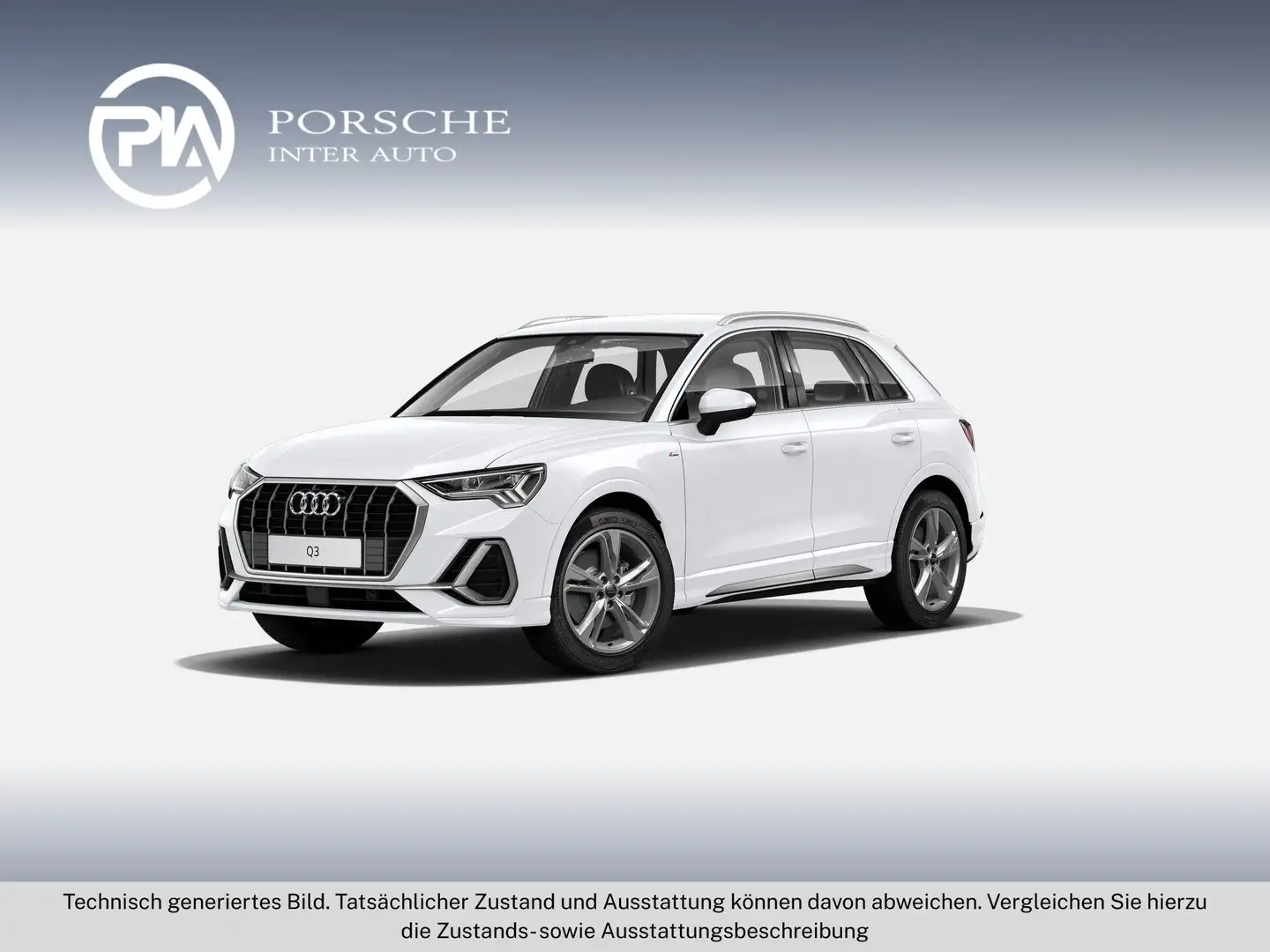 Audi Q3 35 TFSI S line exterieur Weiß - 1
