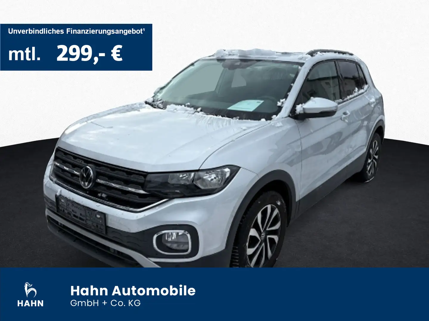 Volkswagen T-Cross ACTIVE 1,0TSI NAV ACC PARK SHZ CLIMATRON Silber - 1