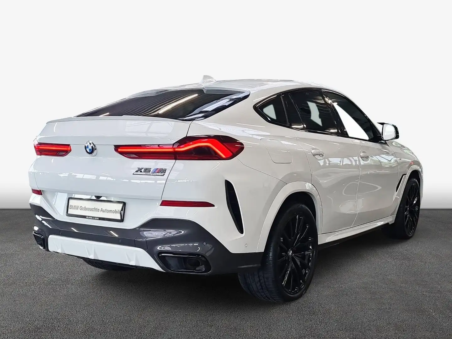 BMW X6 xDrive40d M-Sport Head-Up HK HiFi DAB Laser uvm. Weiß - 2