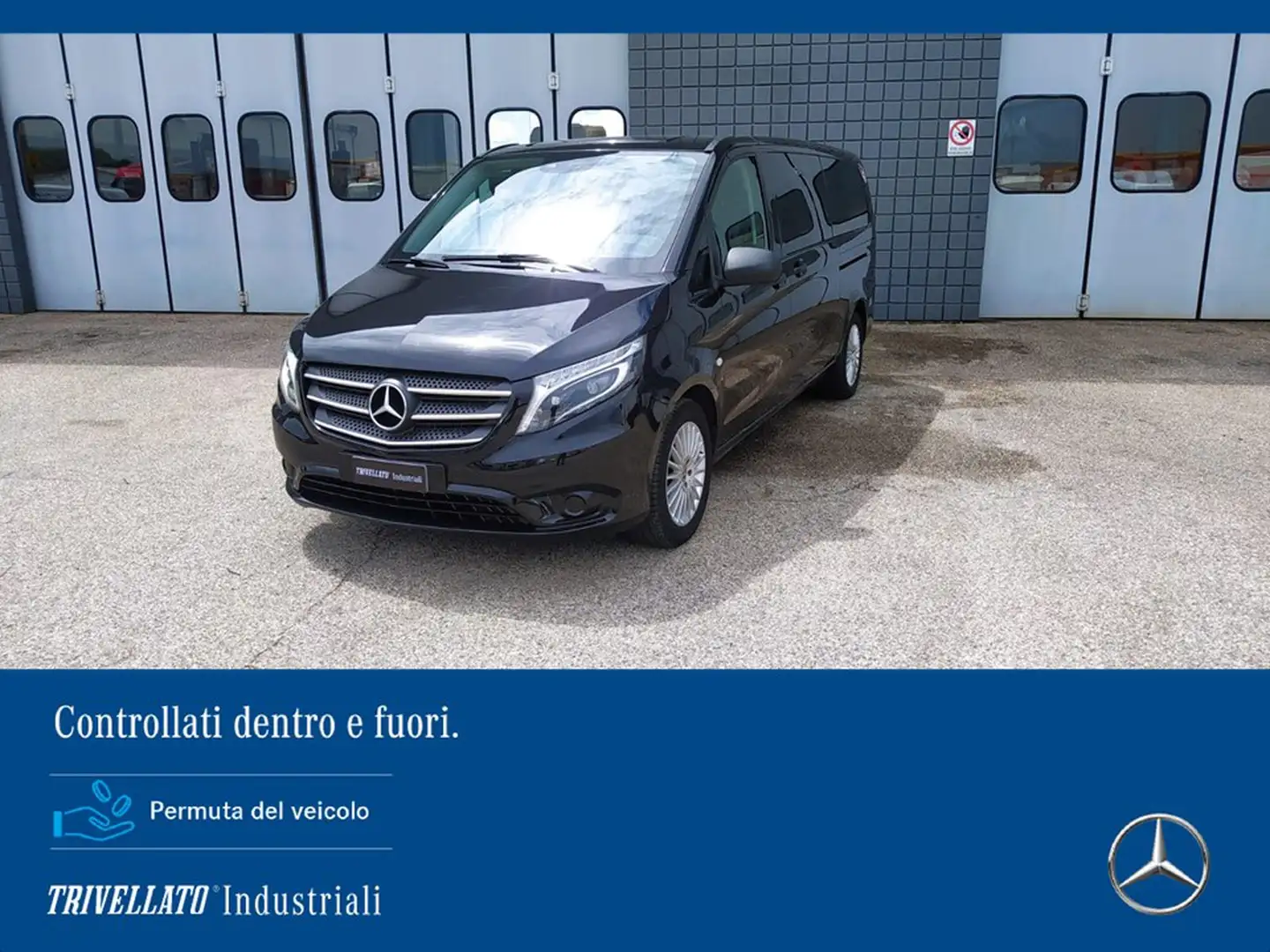 Mercedes-Benz Vito 116 cdi extralong tourer select auto my20 Nero - 1