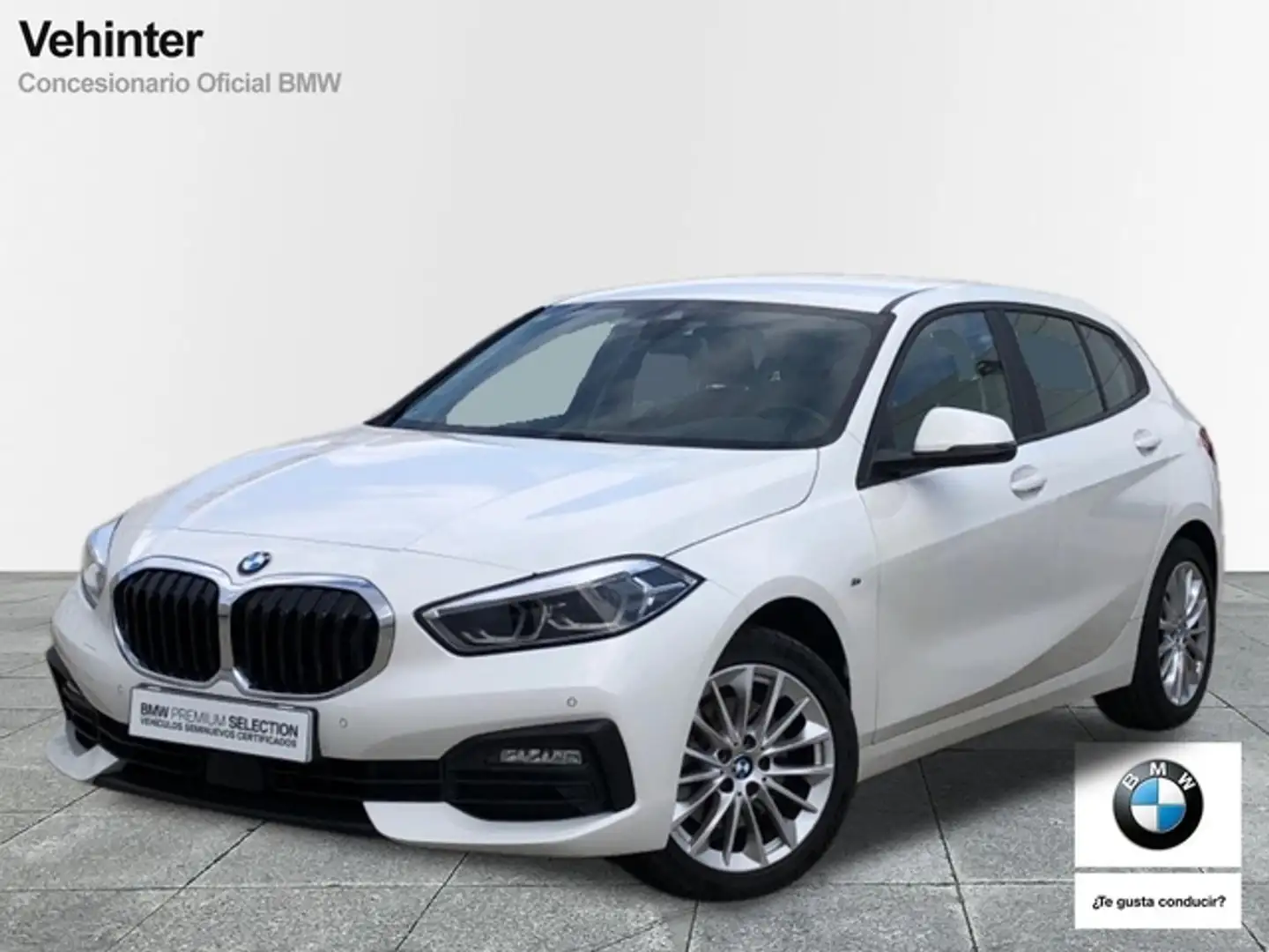 BMW 116 116dA Blanc - 1