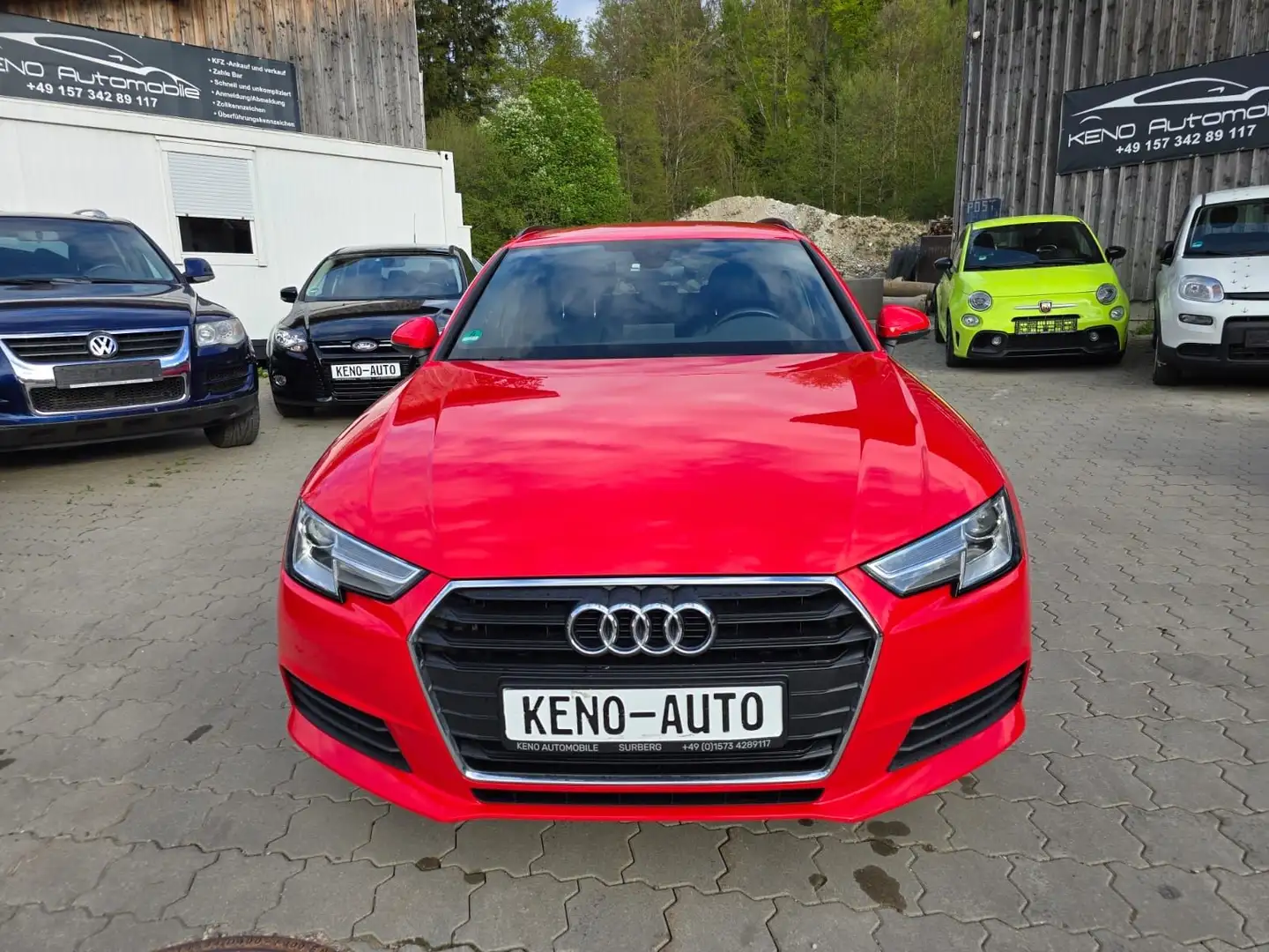 Audi A4 Avant 35 TDI basis Červená - 2