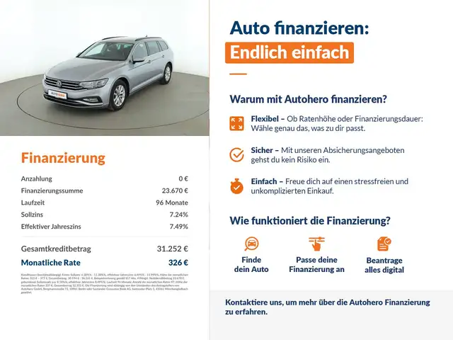 Volkswagen Passat view 2
