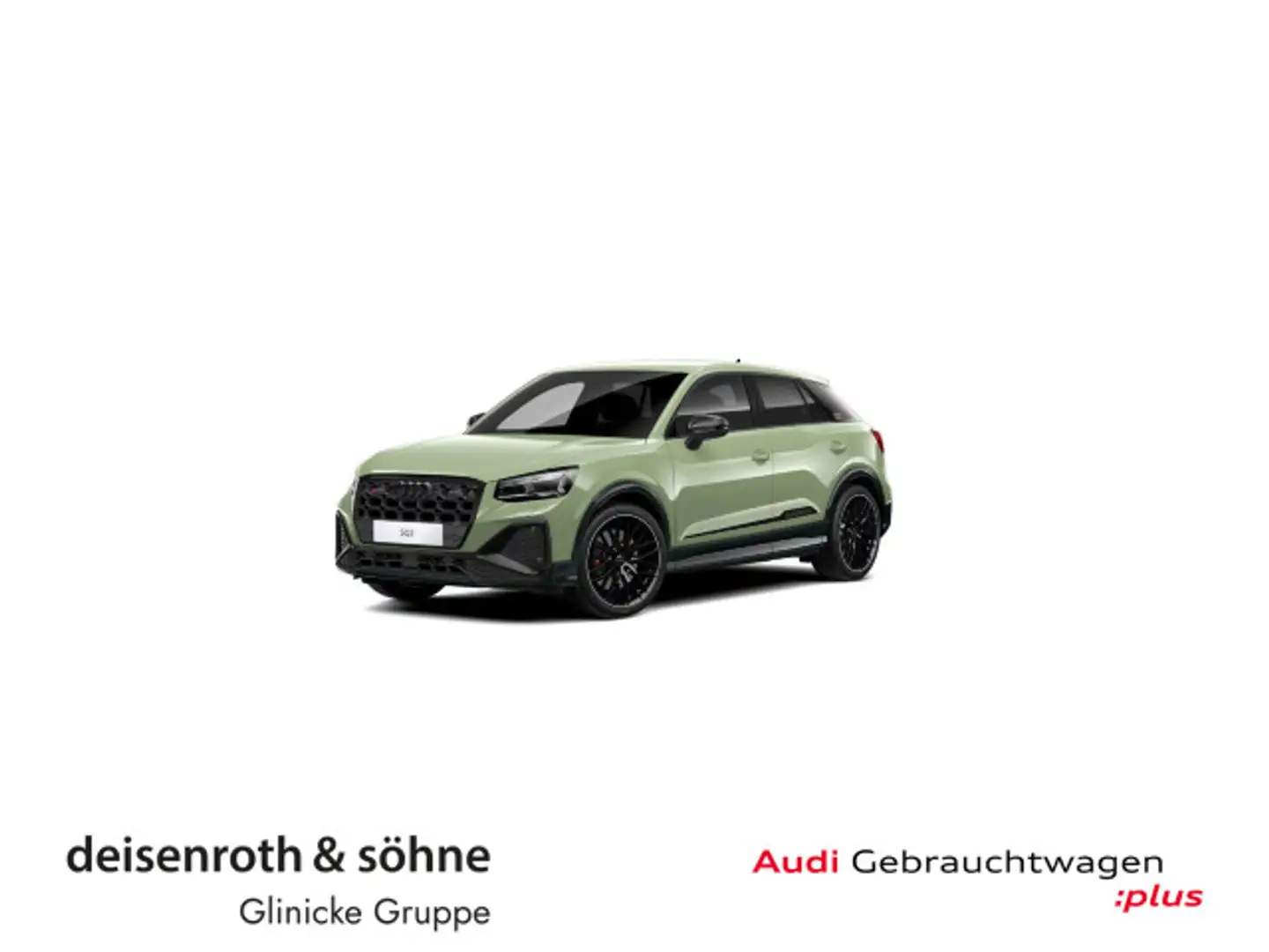 Audi SQ2 TFSI Matrix/Nav/Sonos/Kam/Assist/ASI/SHZ/19" Grün - 1