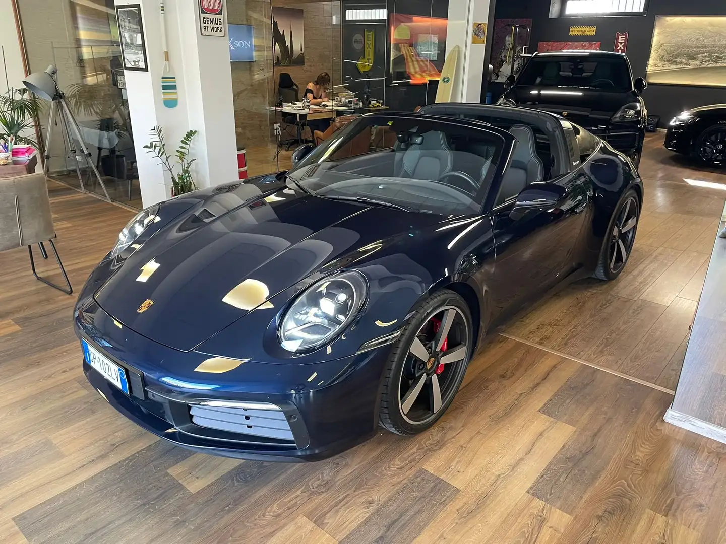 Porsche 992 911 Targa 3.0 4S auto Azul - 1