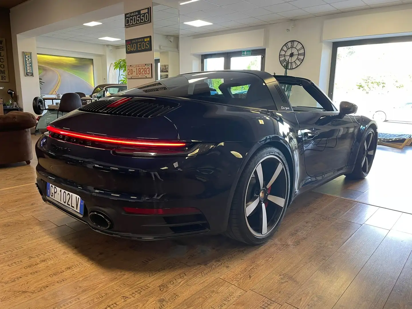 Porsche 992 911 Targa 3.0 4S auto Bleu - 1