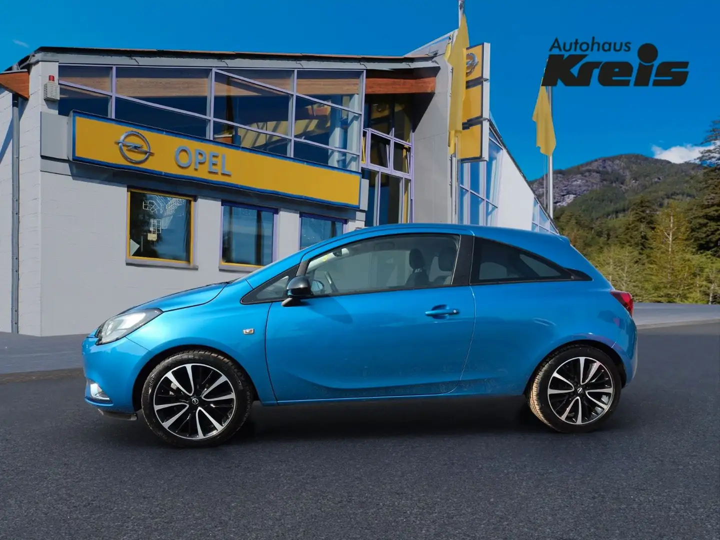Opel Corsa E 1.4 Color Edition  SHZ LHZ ACA Intelli Blauw - 2
