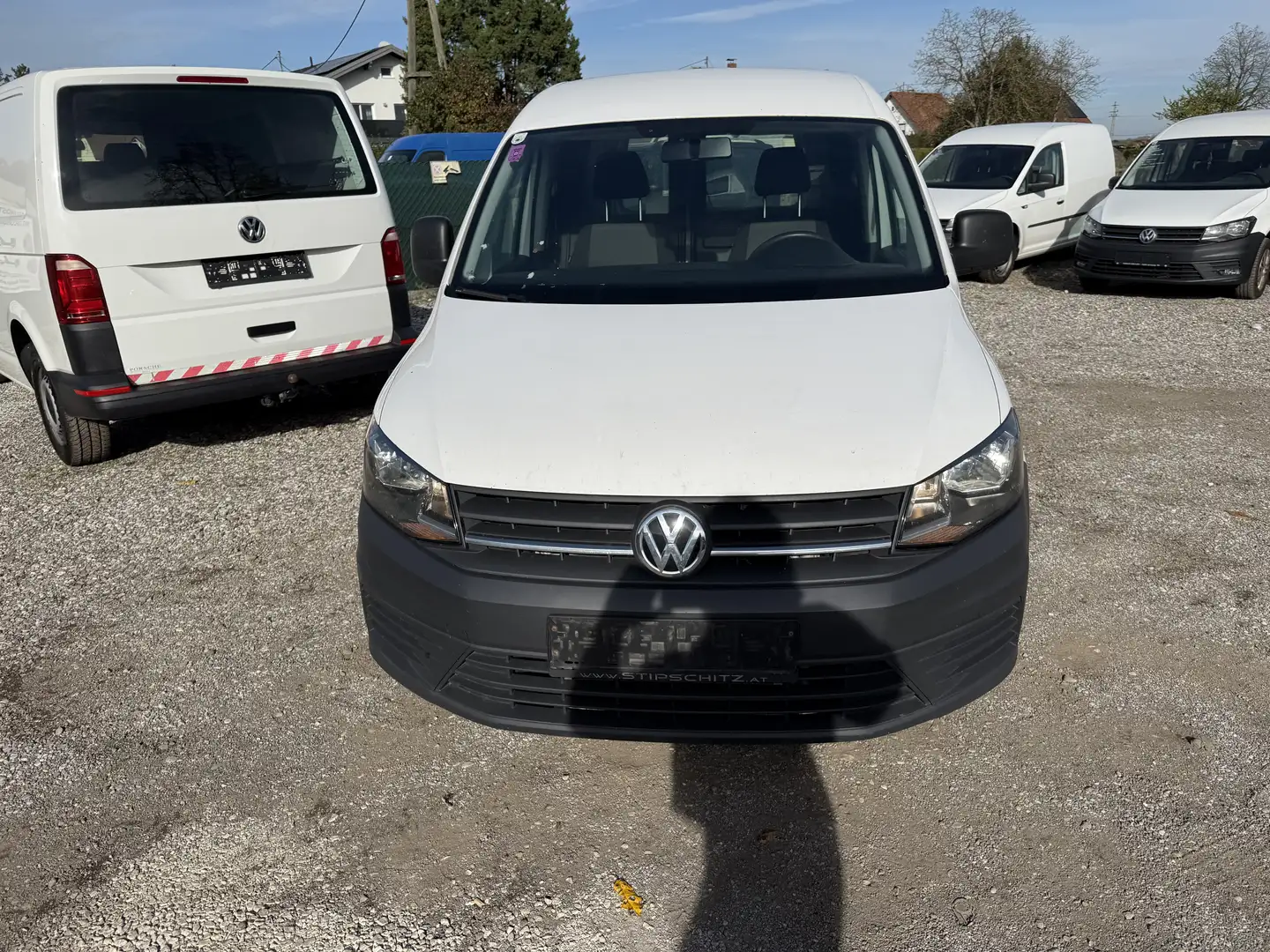 Volkswagen Caddy VW Caddy Kastenwagen TDI 75 PS Weiß - 1