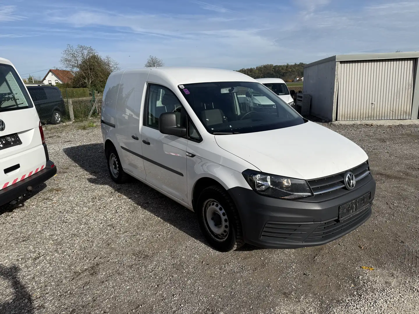 Volkswagen Caddy VW Caddy Kastenwagen TDI 75 PS Weiß - 2