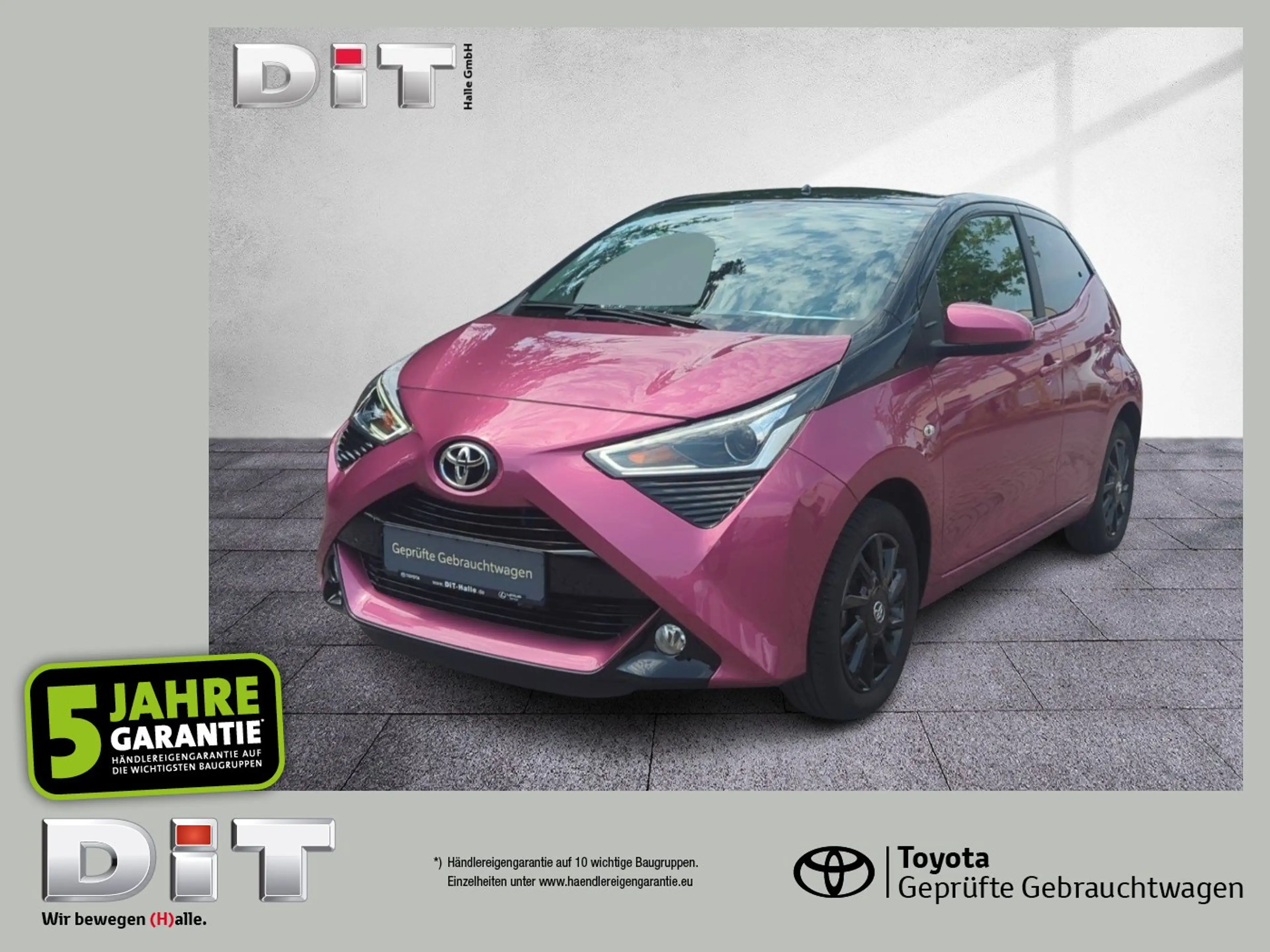 Toyota Aygo 1.0 x-cite AppleCarPlay Kamera Klima