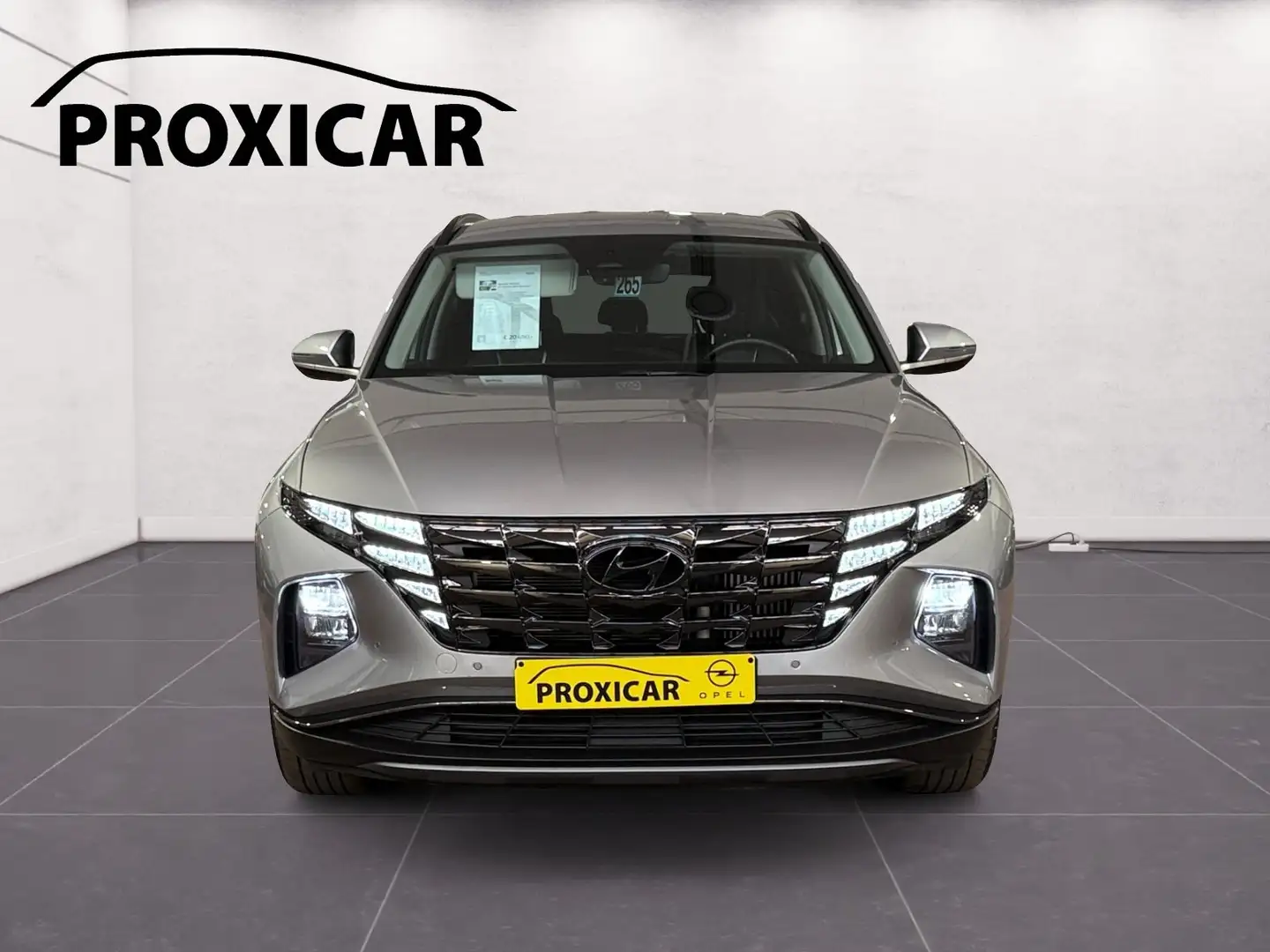 Hyundai TUCSON 1.6 T-GDi 150cv MHEV Shine Gris Camera*Carplay Gris - 2