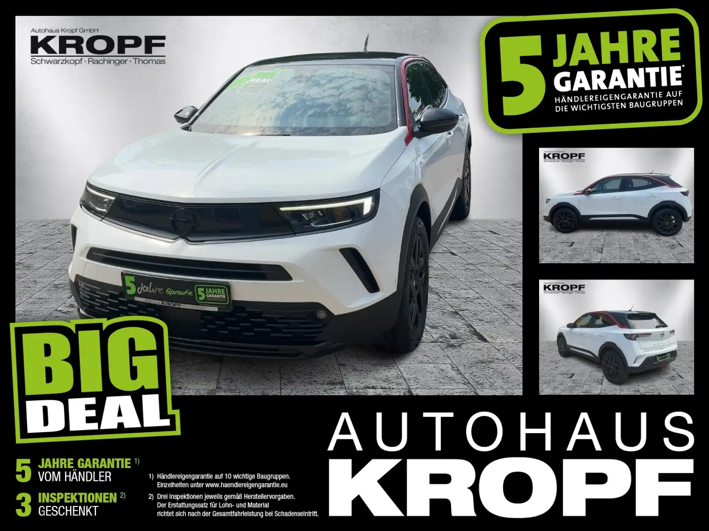 Opel Mokka 1.2 Turbo GS Line FIN ab 2,99% FLA LM KAM Bianco - 1