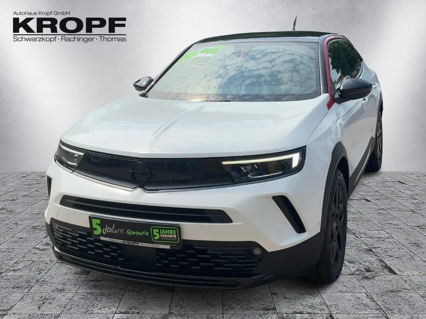 Opel Mokka 1.2 Turbo GS Line FLA SpurW DynLi LM KAM Wit - 2