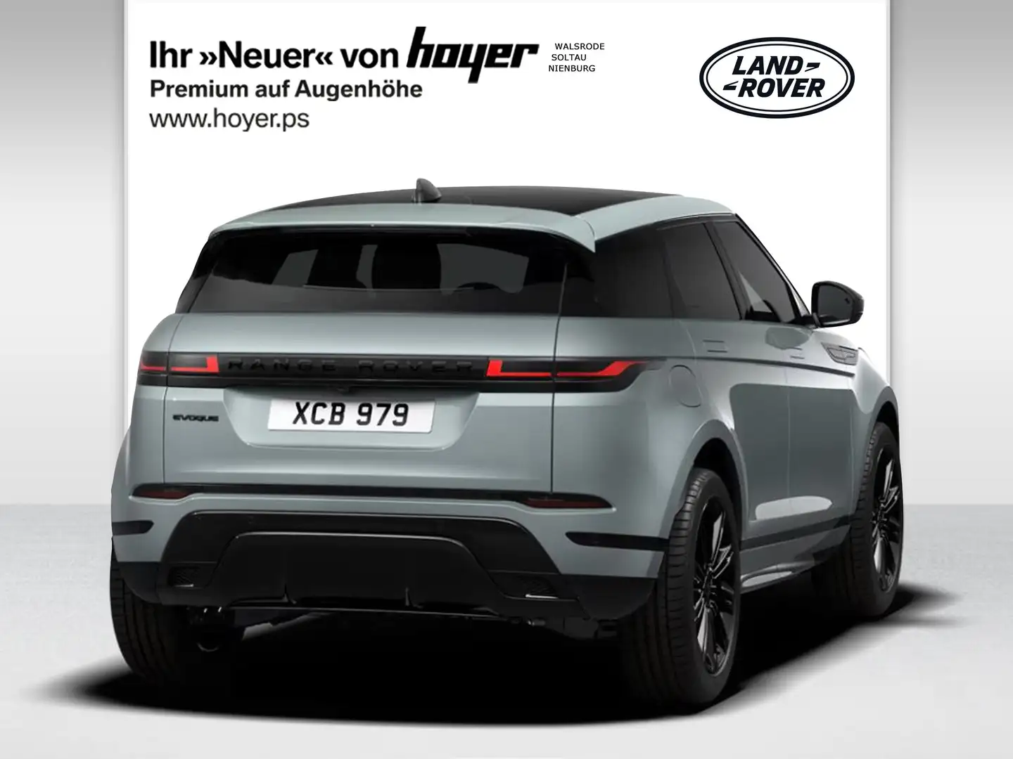 Land Rover Range Rover Evoque 2.0 D200 Dynamic SE Pano HUD Black Pack Grau - 2