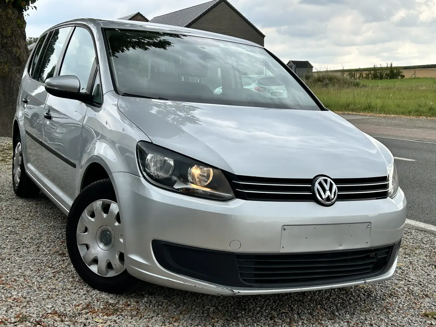 Volkswagen Touran 1.6 TDI DPF BlueMotion Technology - 7 place -gps Gris - 1