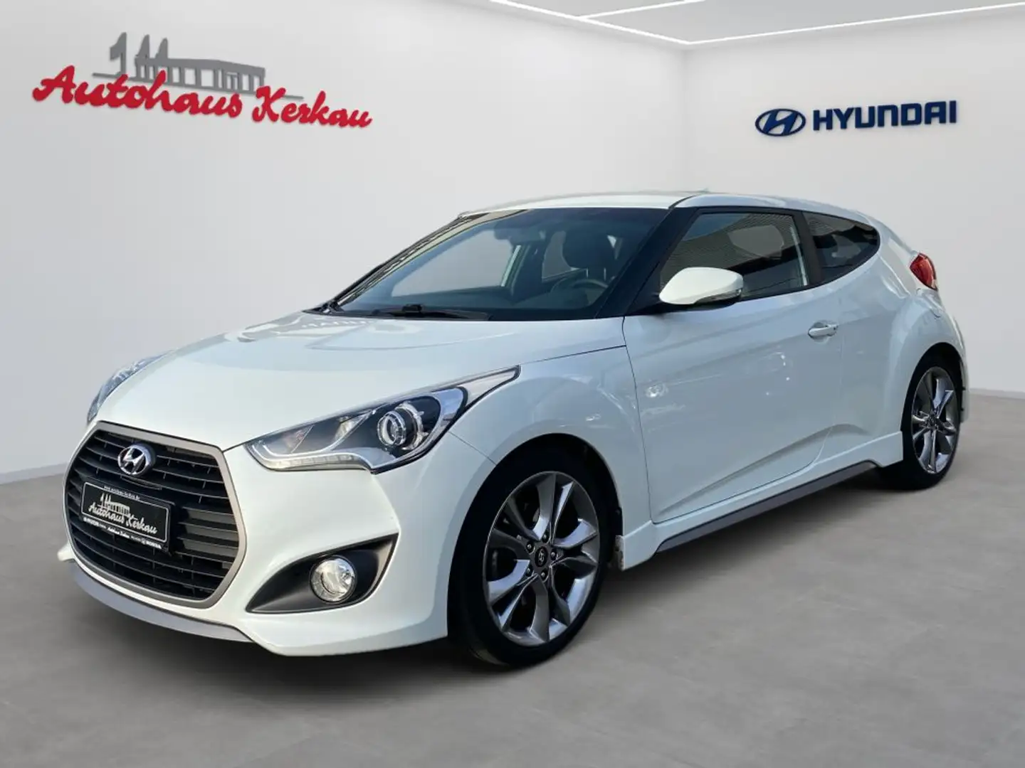 Hyundai VELOSTER 1.6 Turbo Automatik Style *SR*WR*Leder* - 1