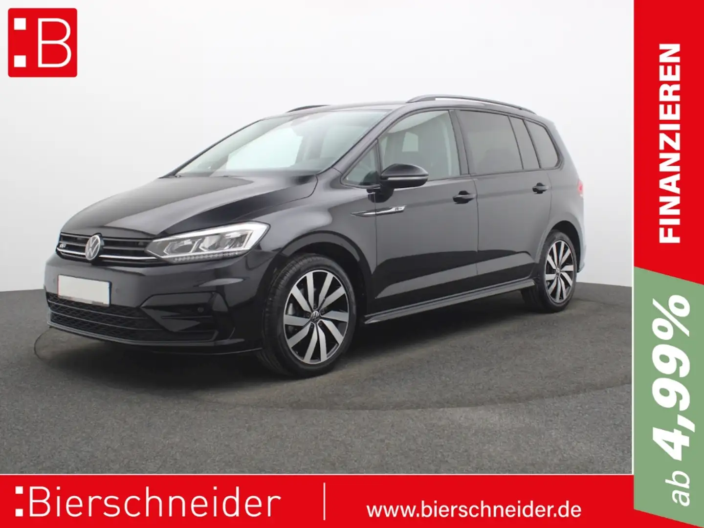 Volkswagen Touran 2.0 TDI DSG Highline R-Line BLACK STYLE KAMERA ALU Schwarz - 1