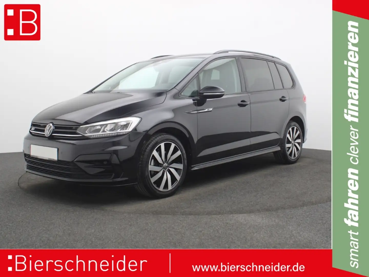 Volkswagen Touran 2.0 TDI DSG Highline RLine BLACK STYLE KAMERA ALU1 Schwarz - 1