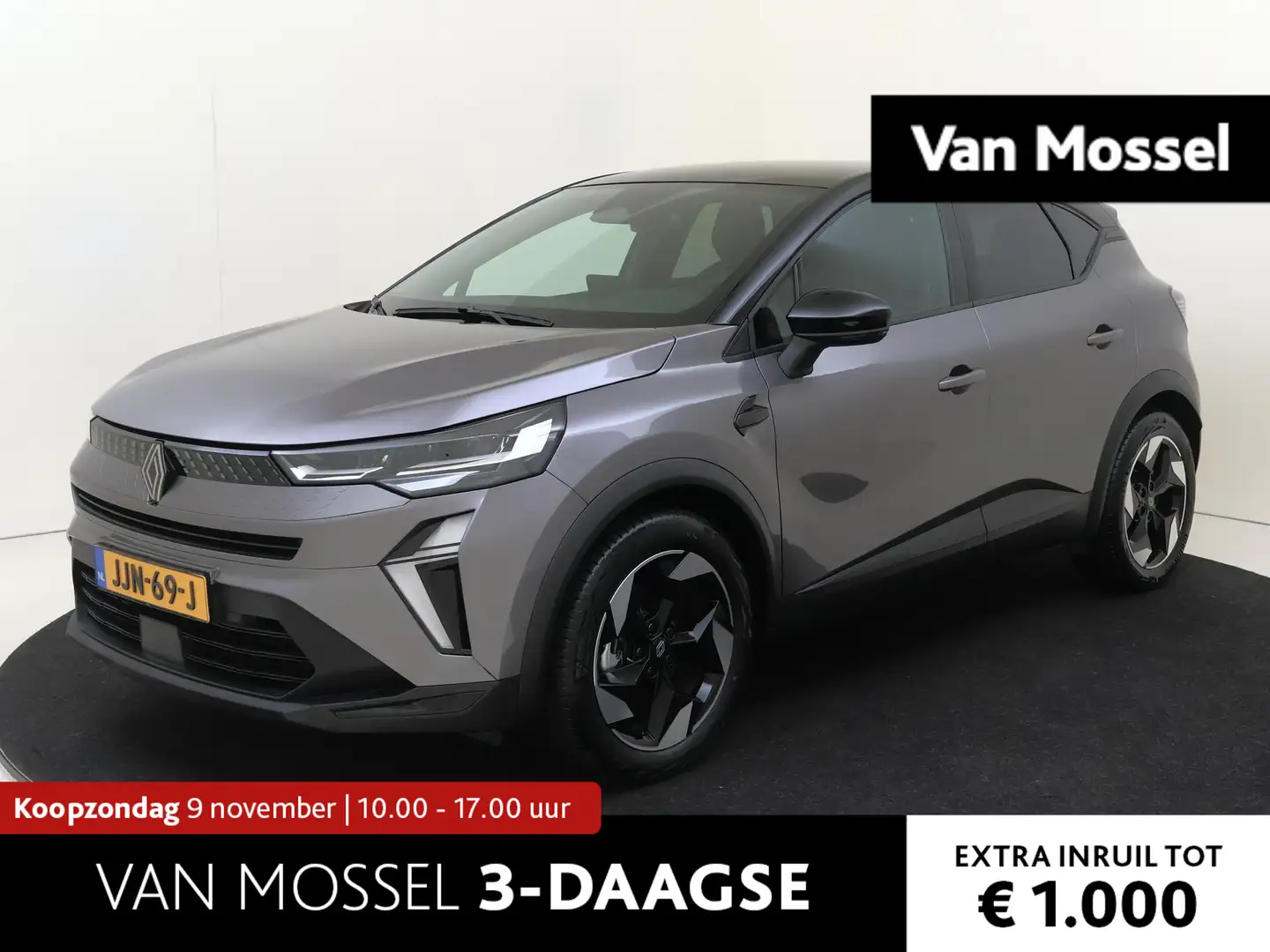 Renault Captur 1.6 E-Tech full hybrid 145 techno | AUTOMAAT | Sto Grijs - 1